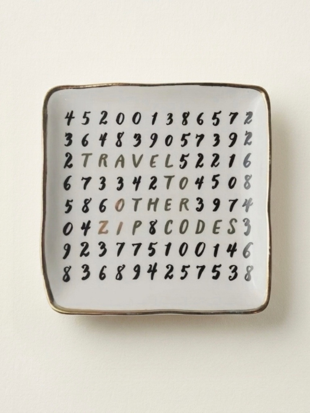 Angela Staehling Wanderlust Collection Ceramic Trinket Dish Set by Magenta - Picture 3 of 7